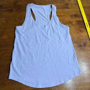 Women's Lululemon love tank top purple Lavender no size tag measures 4/6